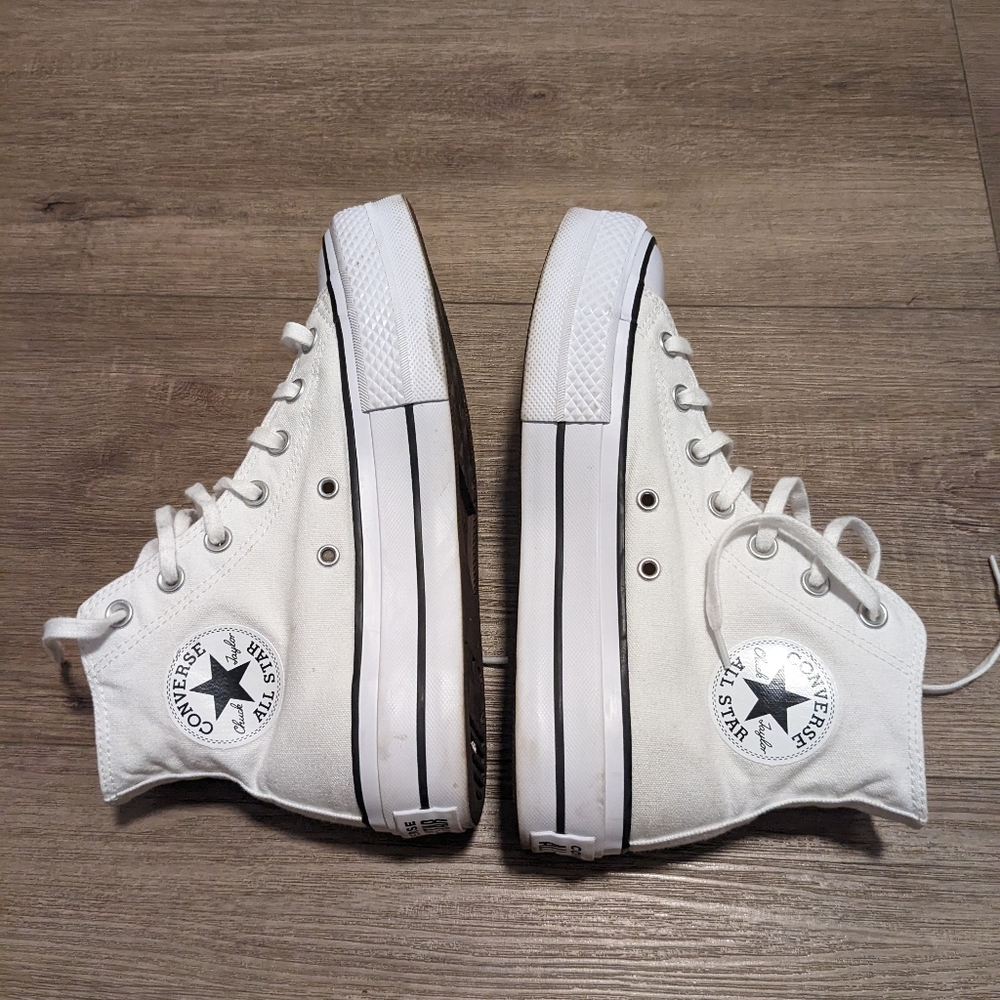 Converse Chuck Taylor All Star Lift Platform White